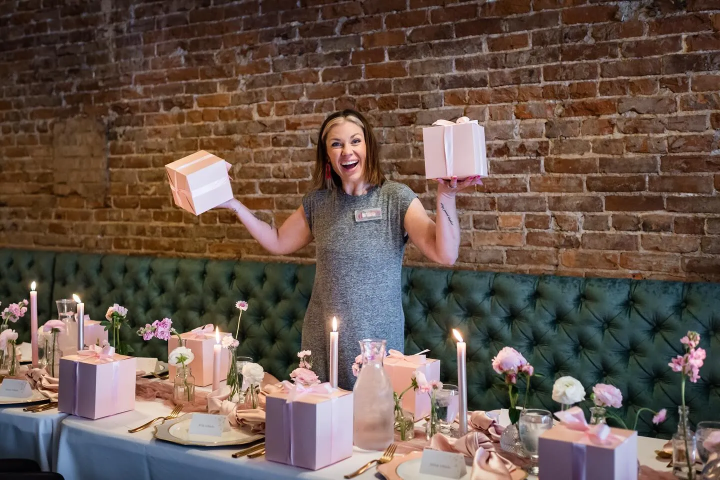 A Sage private event with pastries and drinks