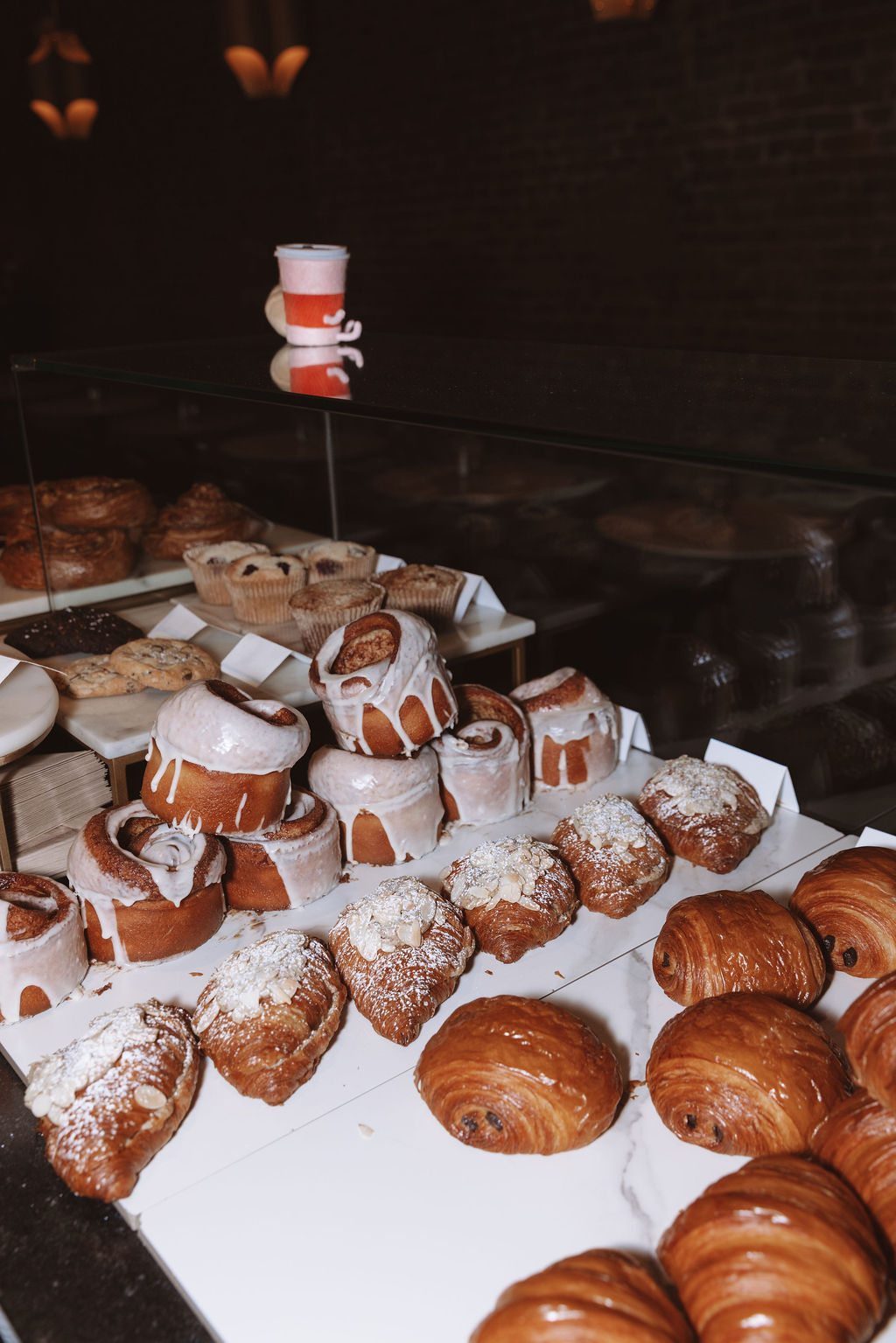 The pastry case at Sage